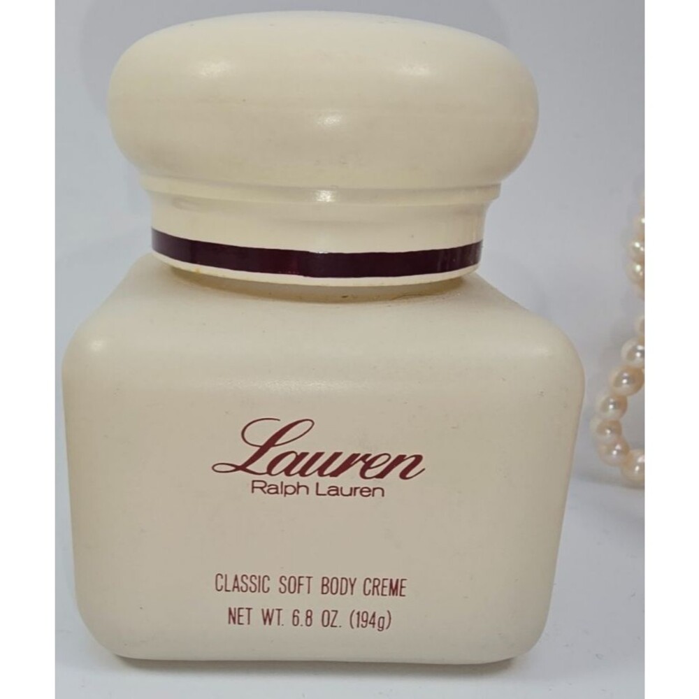 New Sealed Lauren Ralph Lauren Classic Soft Body Creme 6.8 oz Vintage Rare